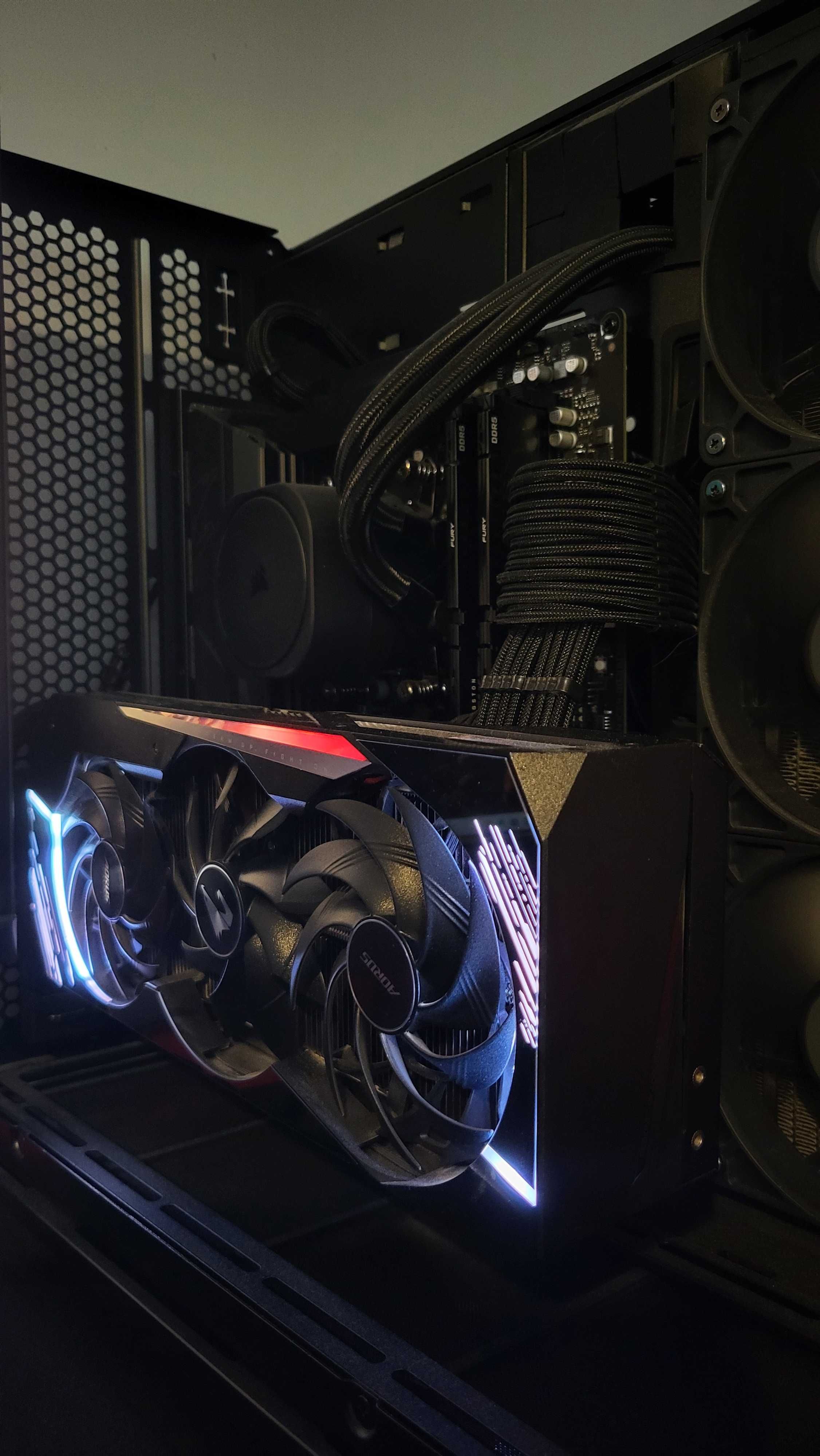 Компютър-RTX3080иR5 7600X подходящ за всякакво натоварване в гаранция!