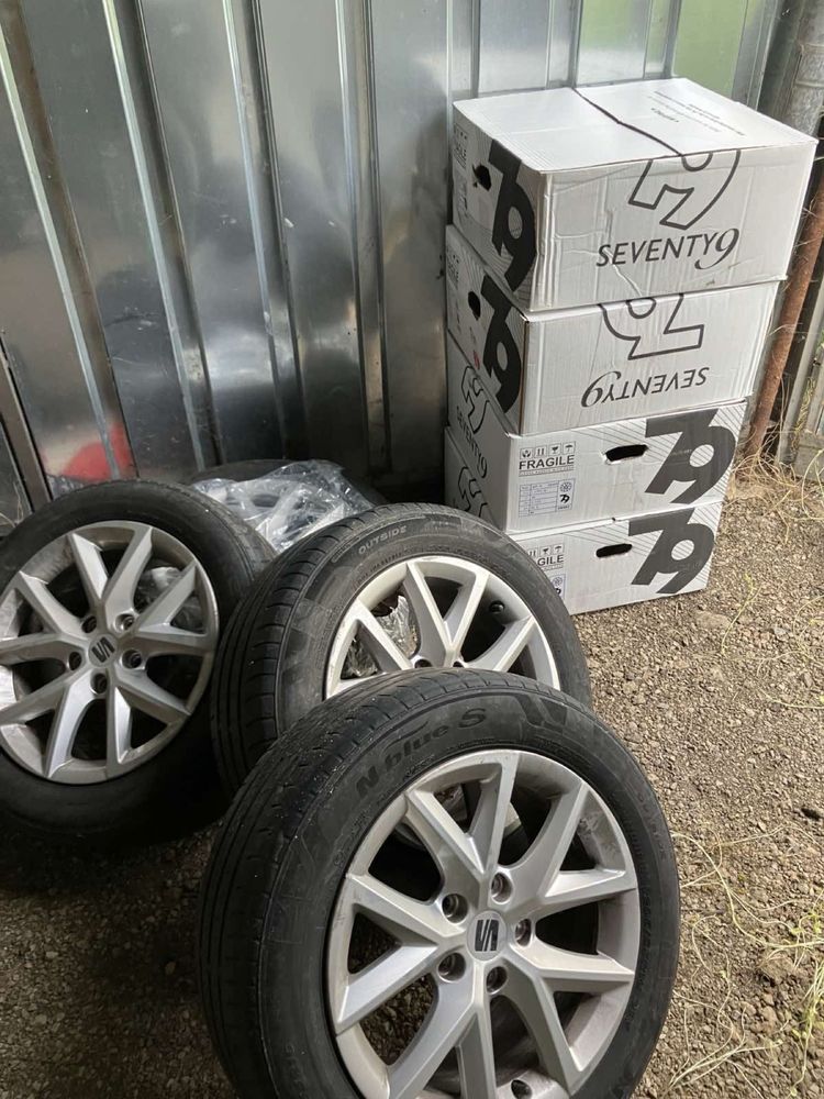 Оригинални Джанти 16 цолас летни гуми за Seat,Audi,Skoda,VW