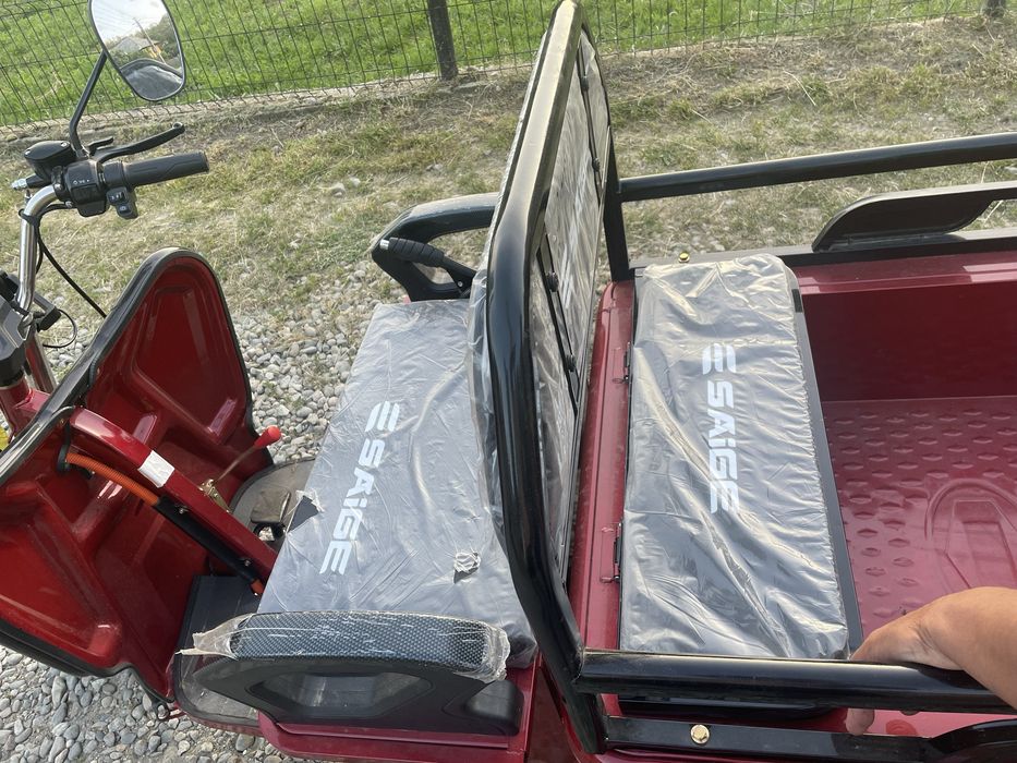 Triciclu electric pentru marfă