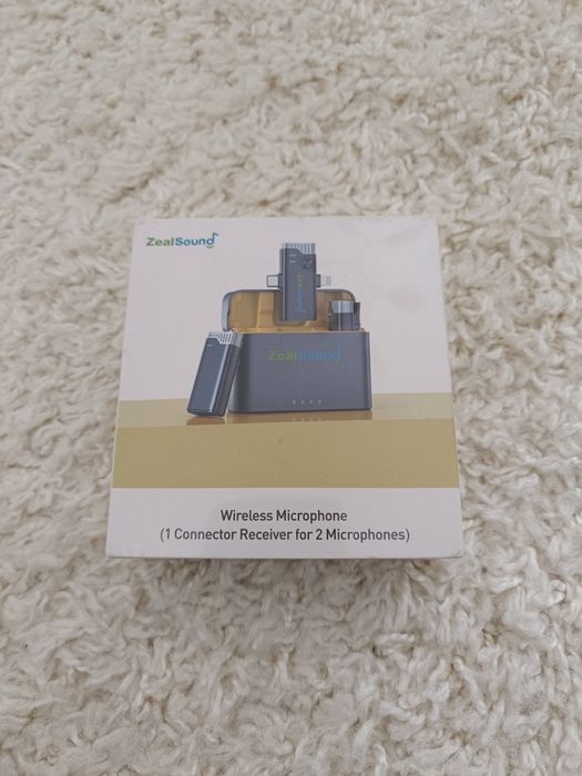 Set 2 microfoane wireless lavaliere
