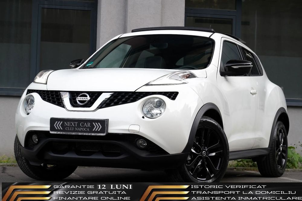 Nissan Juke GARANTIE 12 LUNI*RATE*Tekna*Piele*Trapa*4 Camere*Led*Incalzire*Xenon