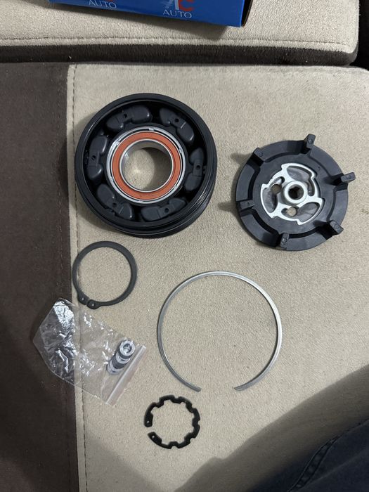 Kit ambreiaj compresor A/C DENSO 5SE12C, 6PK Ø100mm – BMW E87/E90/E91