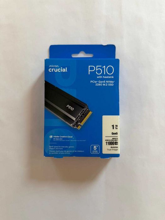 SSD Crucial P510 - 1 Tb ! SIGILAT + Garantie