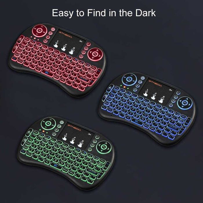 Безжична мини Клавиатура светеща I8