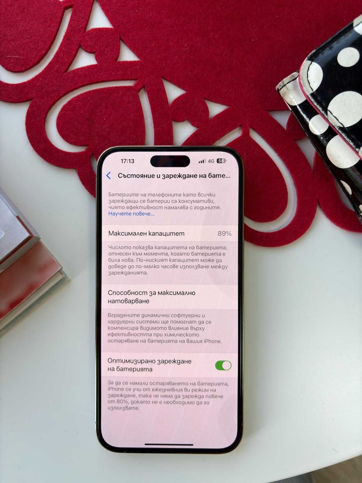 14 Pro Max Със оставаща гаранция