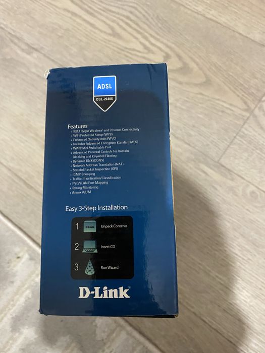 продам роутер-модем D‑Link DSL-2640U: