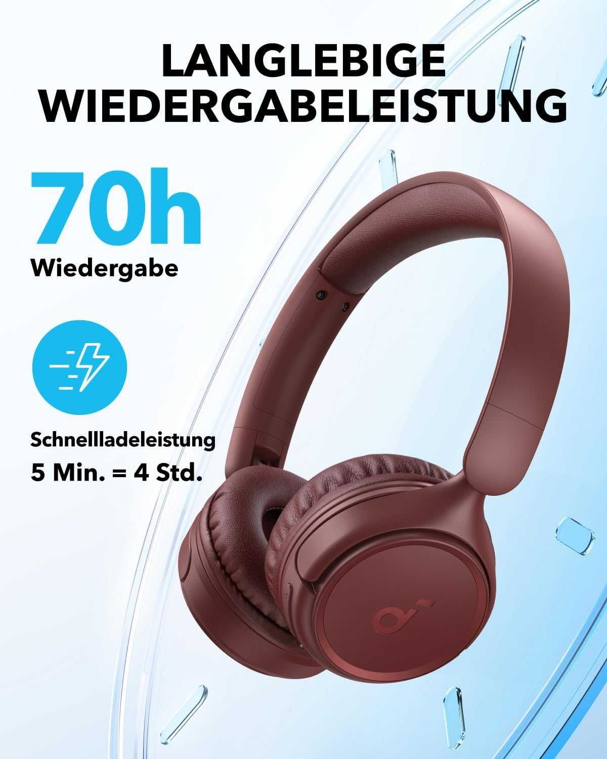 Нови 2г Гаранция Bluetooth  Безжични Слушалки Anker SoundCore H30i