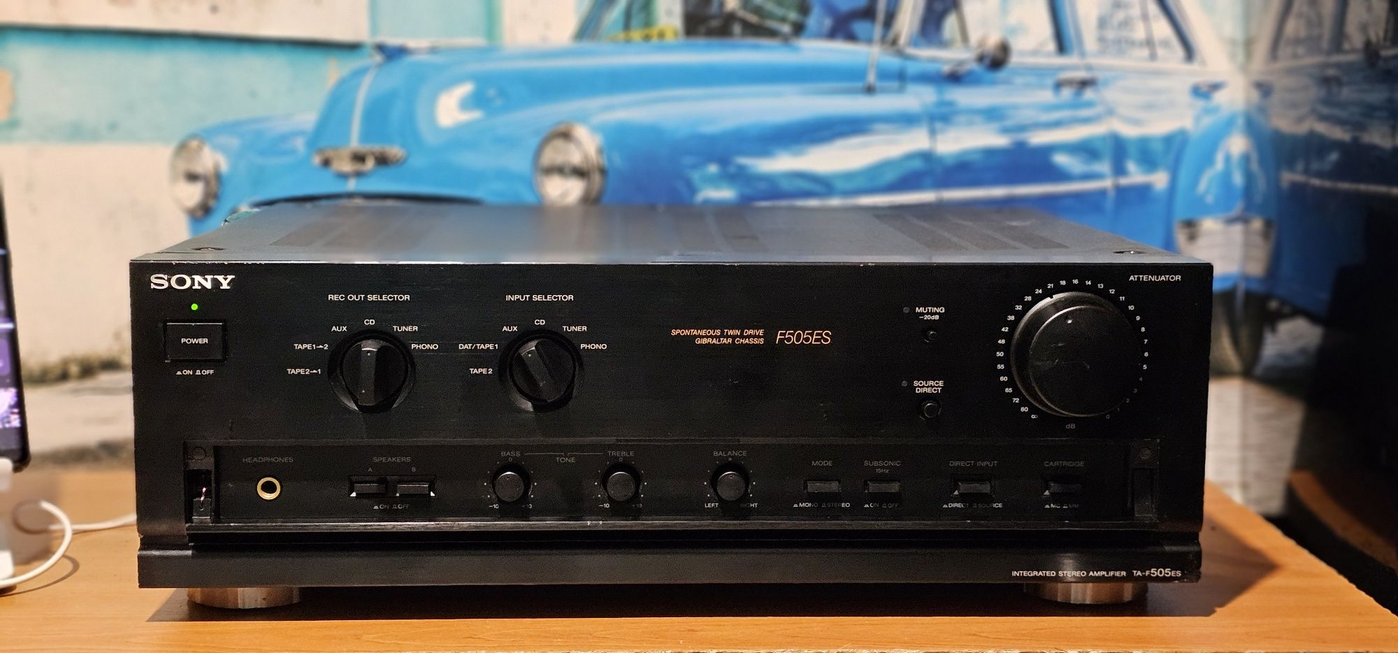 Amplificator statie Sony TA F 505 ES
