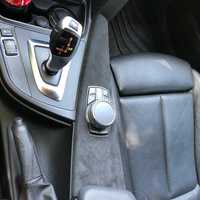 Colantare trimuri interior auto cu alcantara sintetic negru/gri/bej