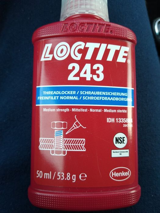 LOCTITE 243 50ml
Este un adeziv pentru asigurarea asamblărilor filetat