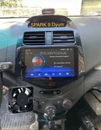 Spark cobalt Nexia3 tesla android ventilyatr mafon ovoz zor 9dyum wifi