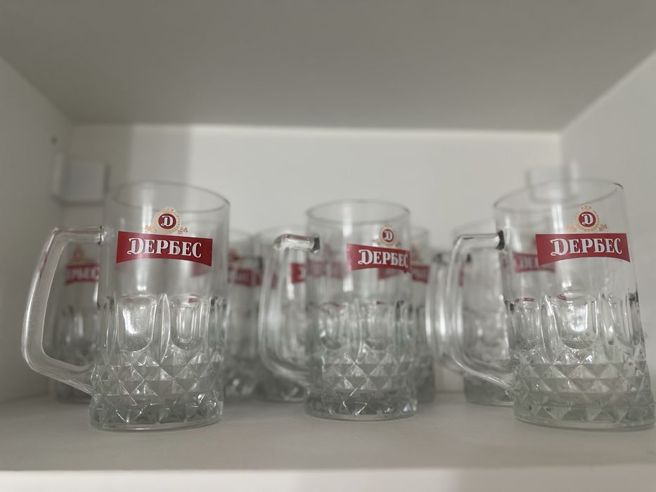 Пивные кружки 8 шт за 3.000 тенге