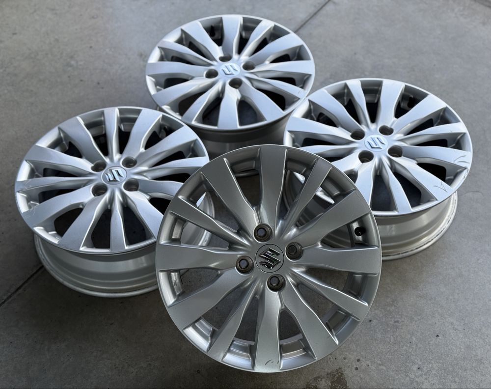 4бр. ОТЛИЧНИ 16” ОРИГ. Джанти 4х100 за -SUZUKI/TOYOTA/KIA- 6Jx16,ET45