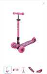 Trotineta Action One® Rider, cu roti luminoase si late
