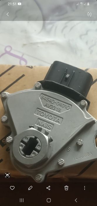 Селектор  Toyota Land  Cruiser. Lexus 570