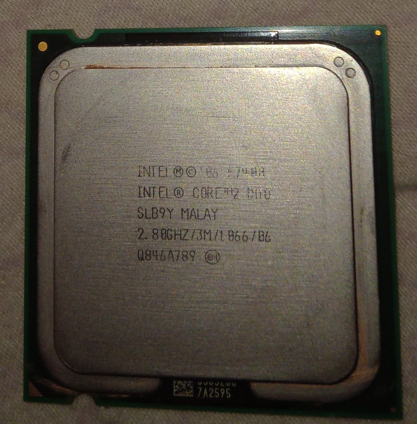 Процесор Core 2 Duo 2.80GHZ/ 1.86GHZ/ 1.80GHZ
