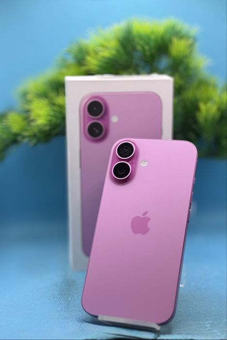 ГАРАНЦИОНЕН!!! Apple iPhone 16, 256GB, 5G, Pink