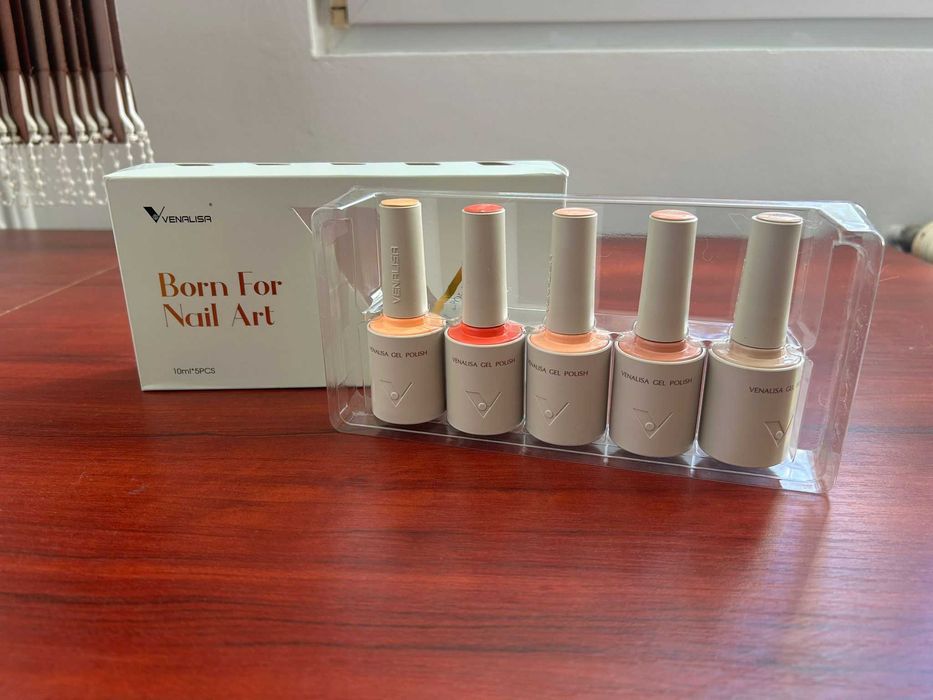 Kit 5 oje semipermanente TPO Free, Hema Free, Venalisa, 10 ml, 2505