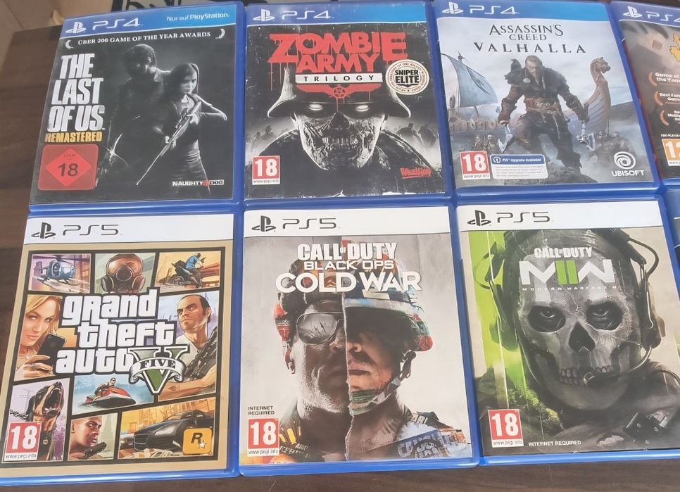 Намалени! Игри за Playstation 4 и Playstation 5