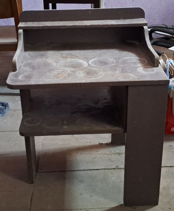 Masa veche pentru obiecte lemn stejar
