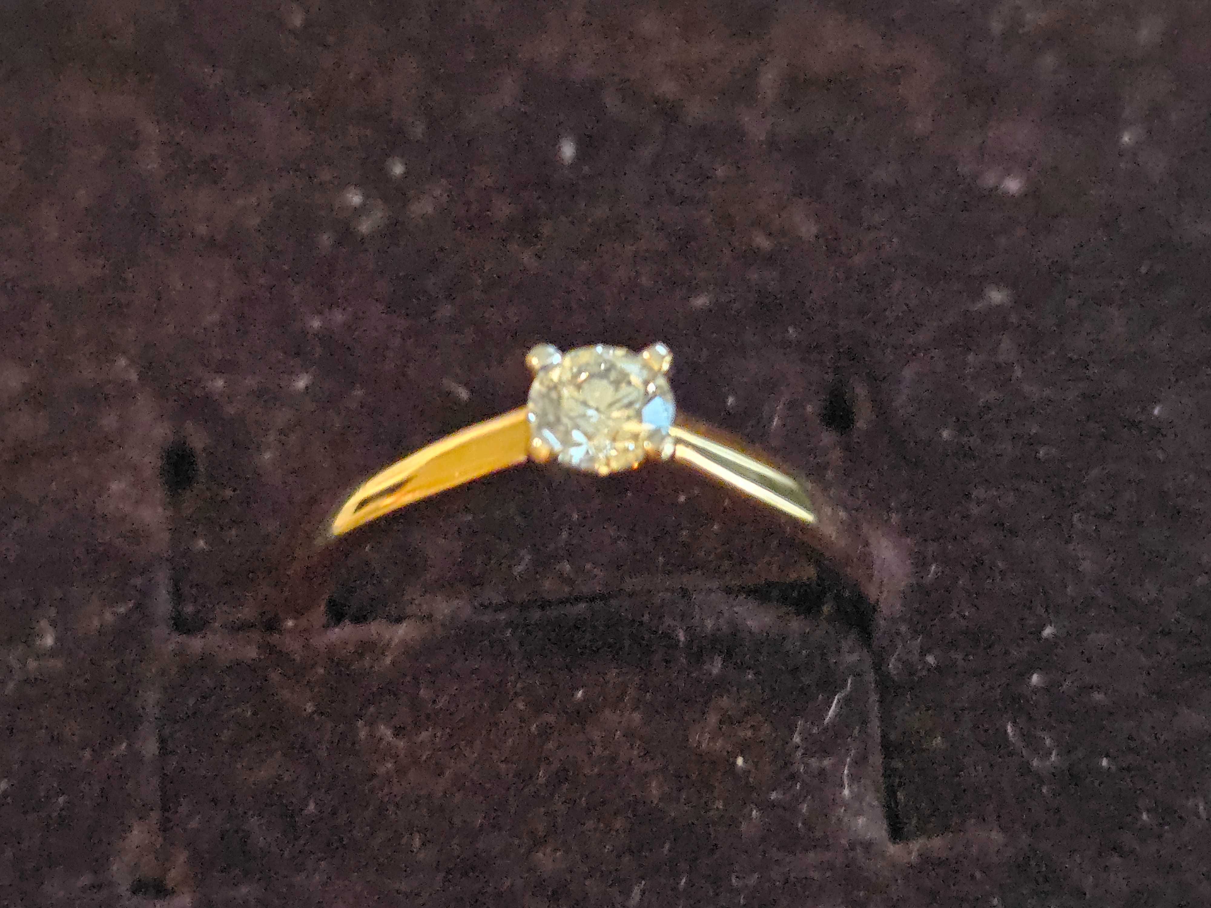 Inel de logodna Teilor aur 18K diamant 0.25ct RON 4900 (-35%)