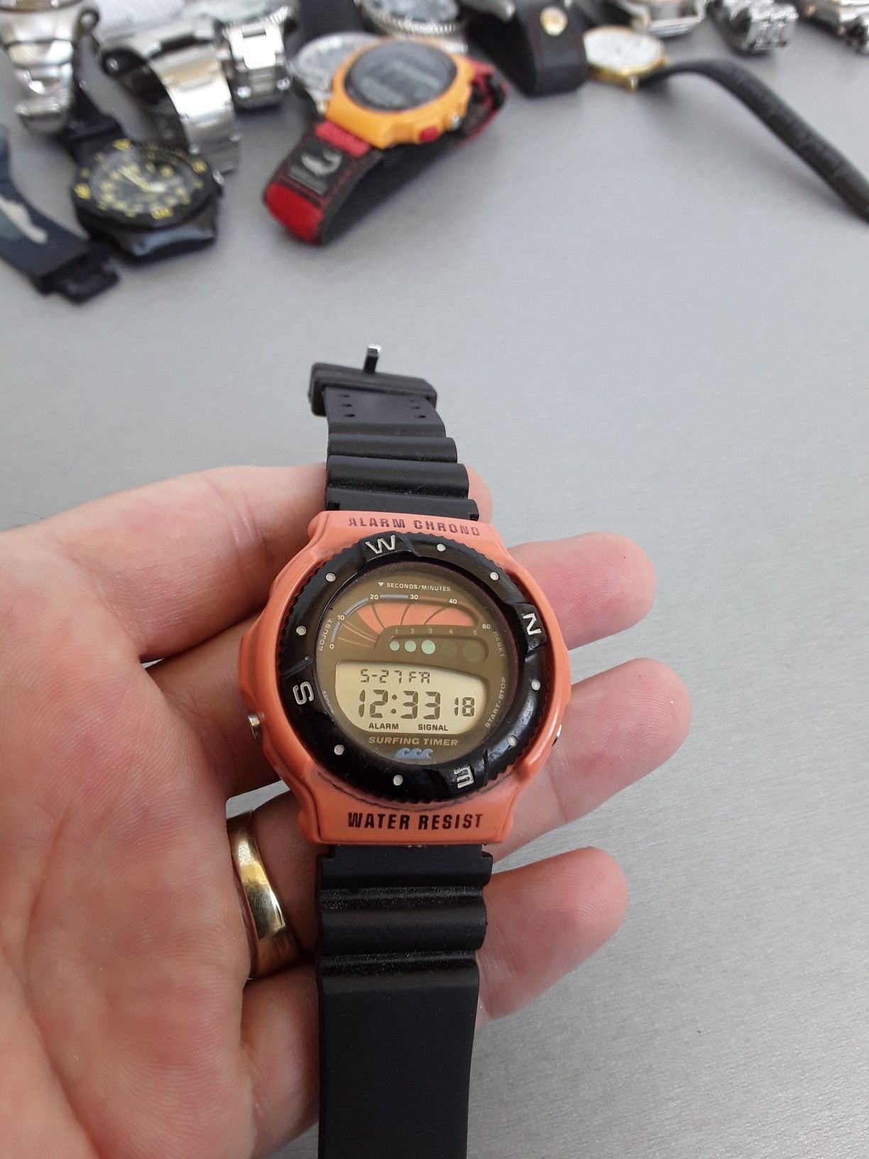 Casio Surfing timer vintage