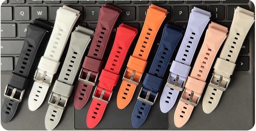 X33 Силиконова каишка Apple Huawei Galaxy Watch Xiaomi Garmin Amazfit