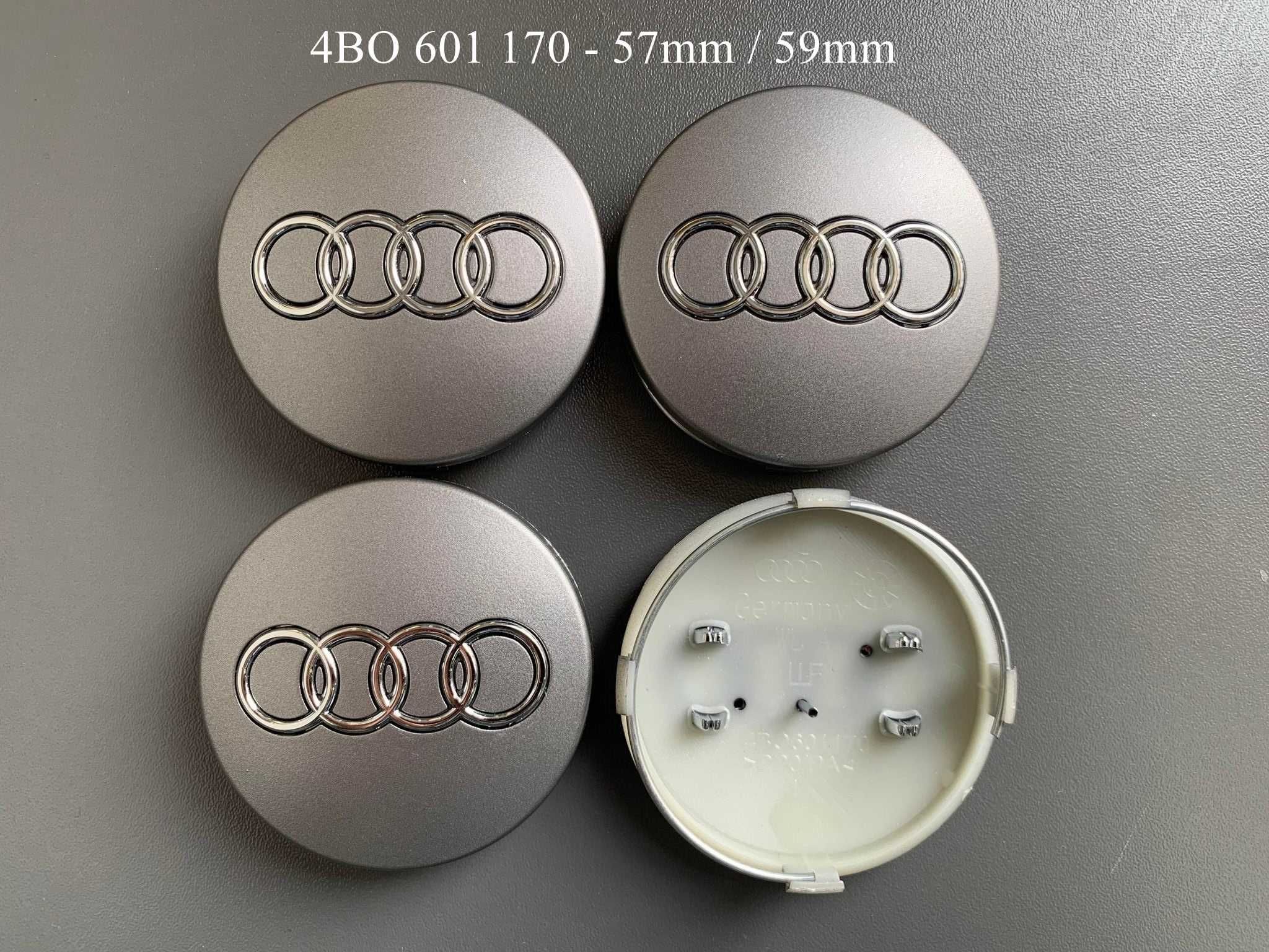 Capacele jante aliaj originale Audi 57mm 60mm 67mm 69mm