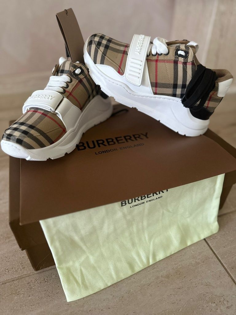 Regis Check Sneakers BURBERRY