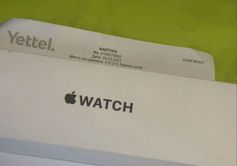 44mm Apple watch SE2 2nd Gen V2 Гаранция Yettel 2025г. Silver se 2