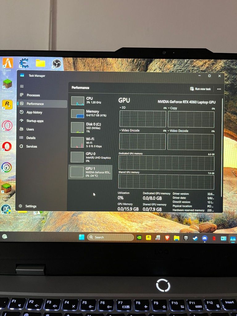 Vând laptop gaming lenovo loq