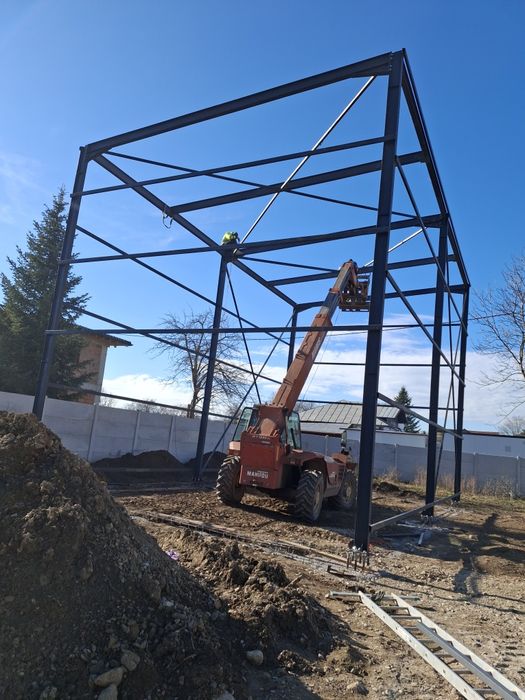 Hale metalice și structurii finalizate executam în toată țara