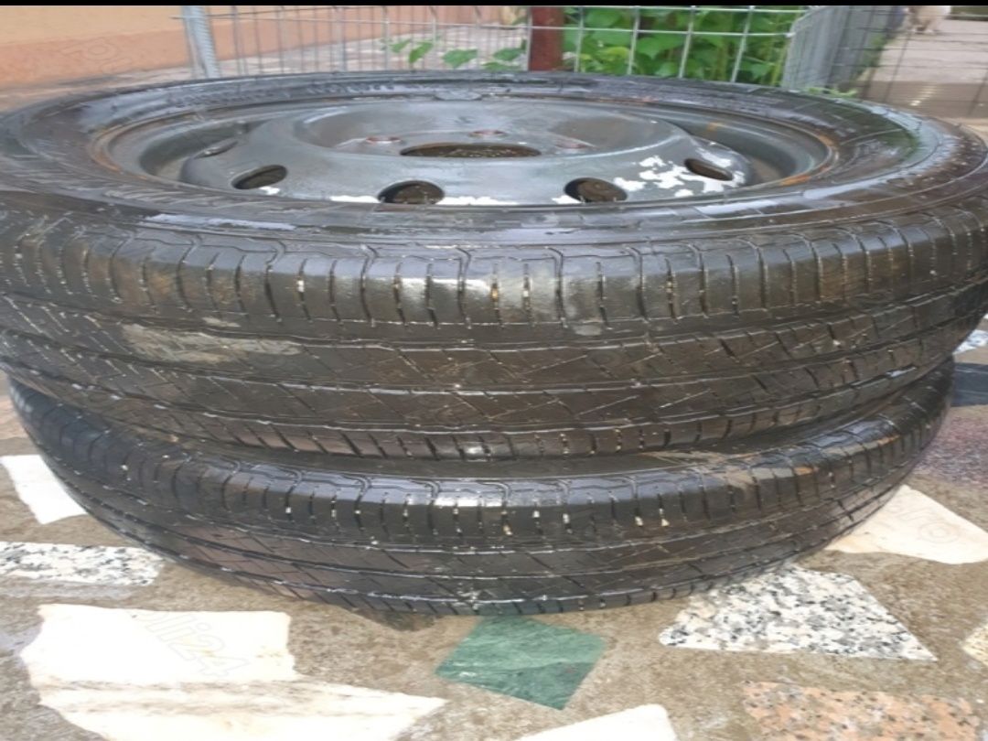 Se vinde set 4 buc jante+cauciuri iarna SH 215/65/R16