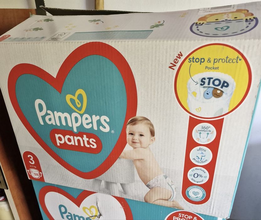 Scutece-chilotel Pampers Pants mega box marimea 3