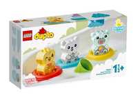 LEGO® DUPLO® My First 10965 - Забавления в банята: плаващ влак за живо