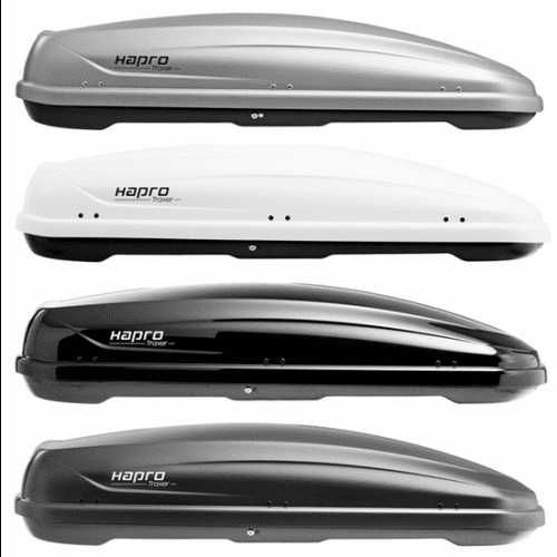 Багажник тип автобокс HAPRO Traxer 5.6 Anthracite за автомобил