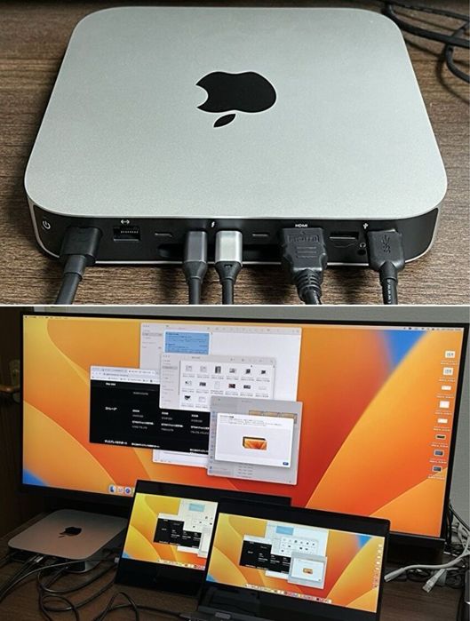 Mac mini m1 yangi ochilgan 8/256 full komplket