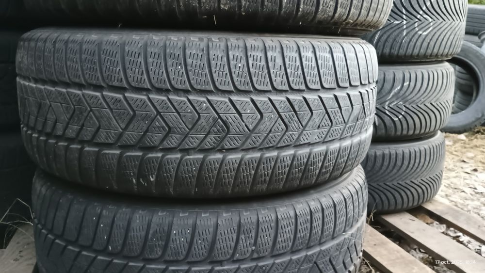 Roti Iarna Audi Q7 4M 5x112 R18 8J ET25  Pirelli 255/60R18 Touareg 2