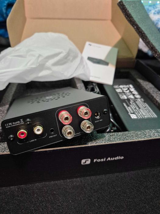 Fosi Audio V3 , 2x300 Watt , Hi-Fi Stereo Audio Amplifier