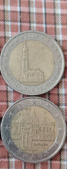 Монети 2€ - Германски катедрали