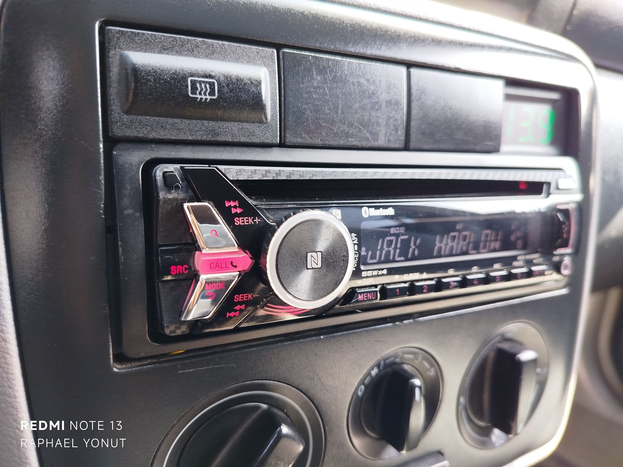 Instalație player auto Sony mex n4000bt Bluetooth usb  Pioneer Alpine
