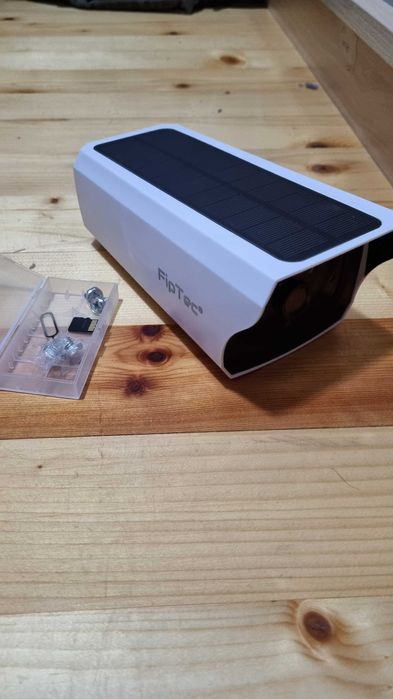 Соларна Смарт Камера за Външен Монтаж FipTec LS01 Pro, WiFi, Full HD