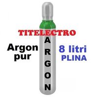 Butelie tub argon PLINA, 8 litri 200 bari, sudura MIG-MAG sau TIG/WIG