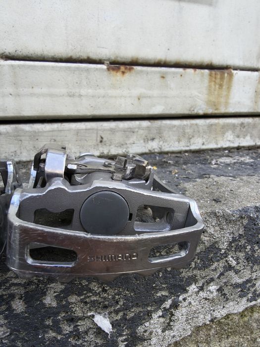 Shimano pedale de bicicletă PD-M324 SPD argintiu