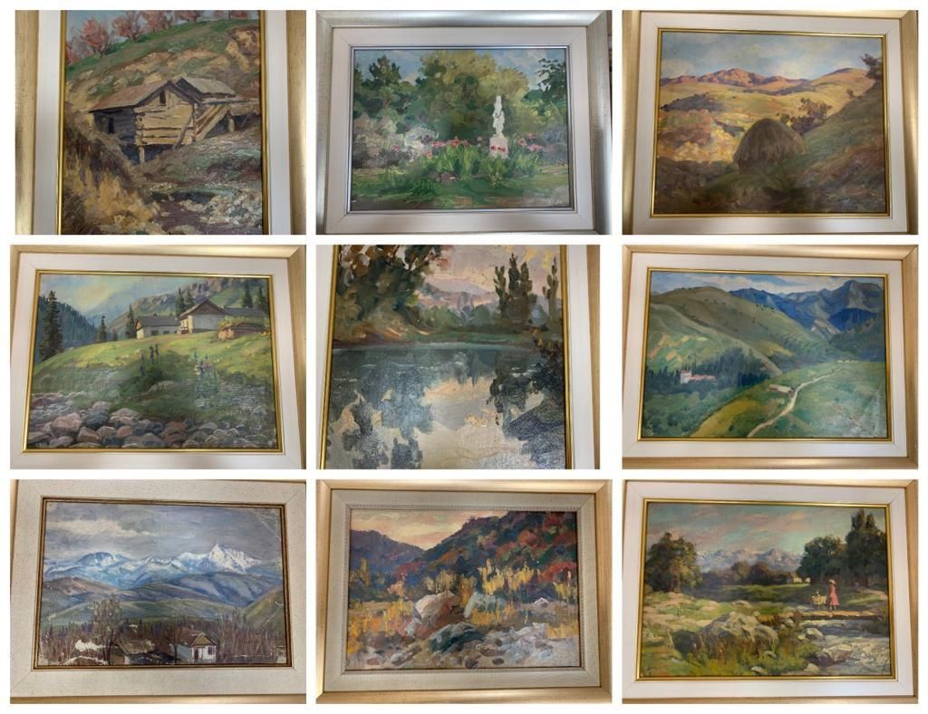 Коллекция картин казахстанских художников