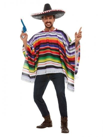 Poncho, sombrero