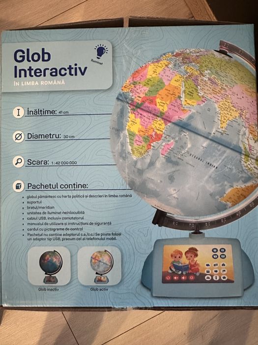 Glob interactiv Raspundel Istetel