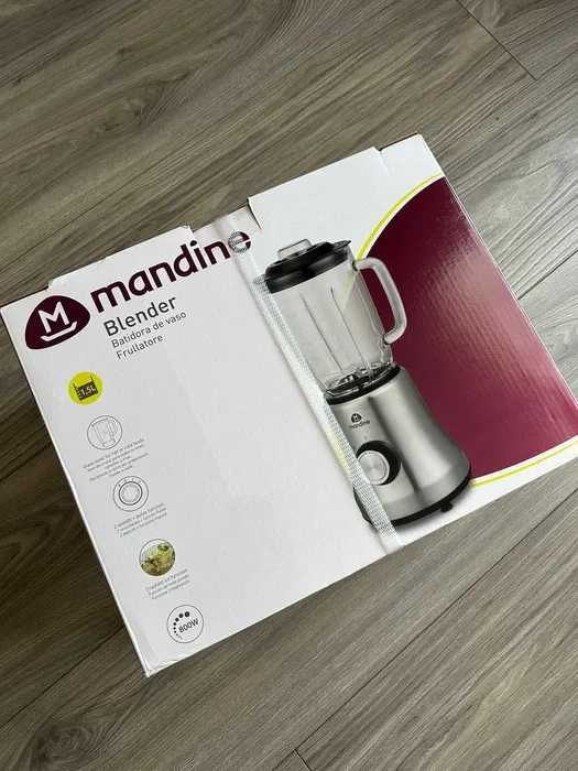 Blender Mandine MBL800-24 cu 2+1 viteze, de 1.5L si 800W, SIGILAT