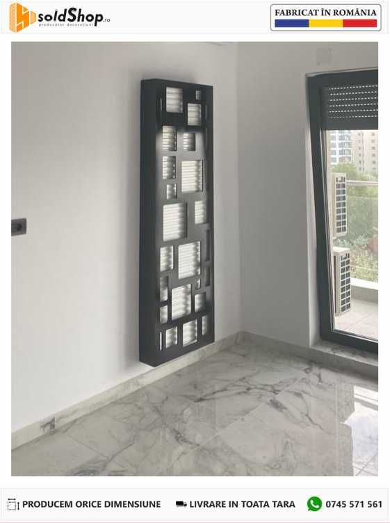 Masca decorativa calorifer vertical Geormetric MC - M129
