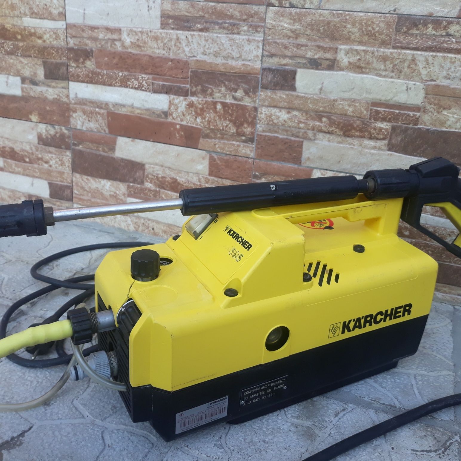 Водоструйка  Karcher 695 220v2.2kw130bar Мет.Глава
